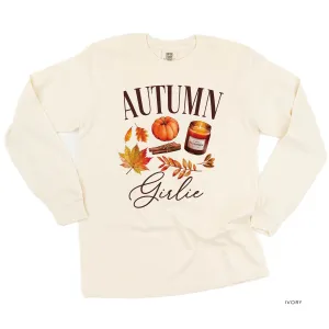 Autumn Girlie - LONG SLEEVE Comfort Colors Tee