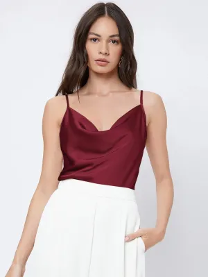 SHEIN BIZwear Cowl Neck Cami Top