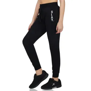 SLAY. Classic Women's Black Joggers Pants