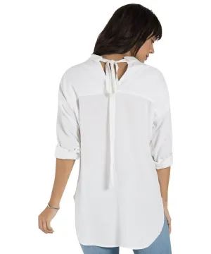 Tie Back LS, White